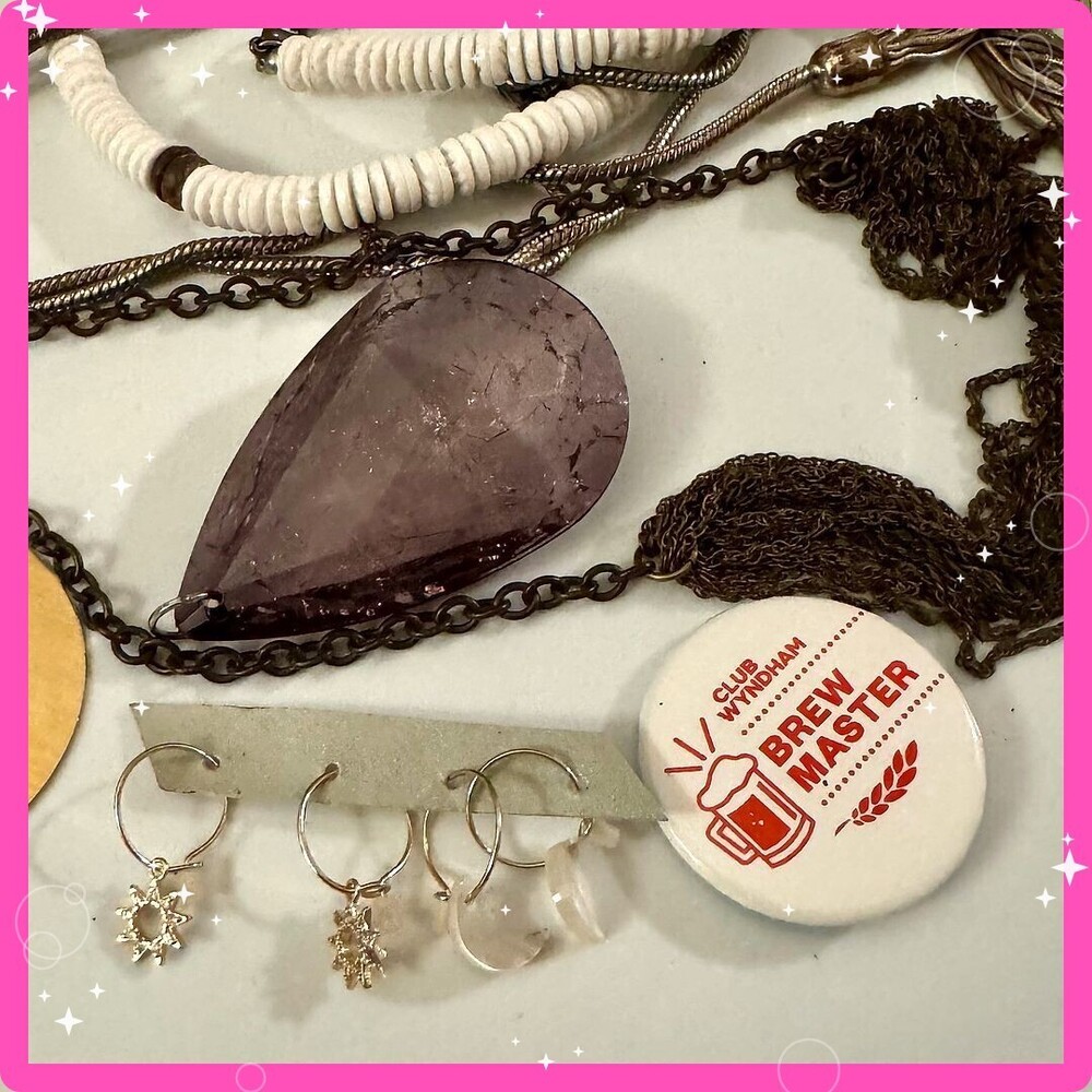 ⚜️ Jewelry Lot | Mixed Era Chains, Beads & Acrylic | Make offer! 🩷